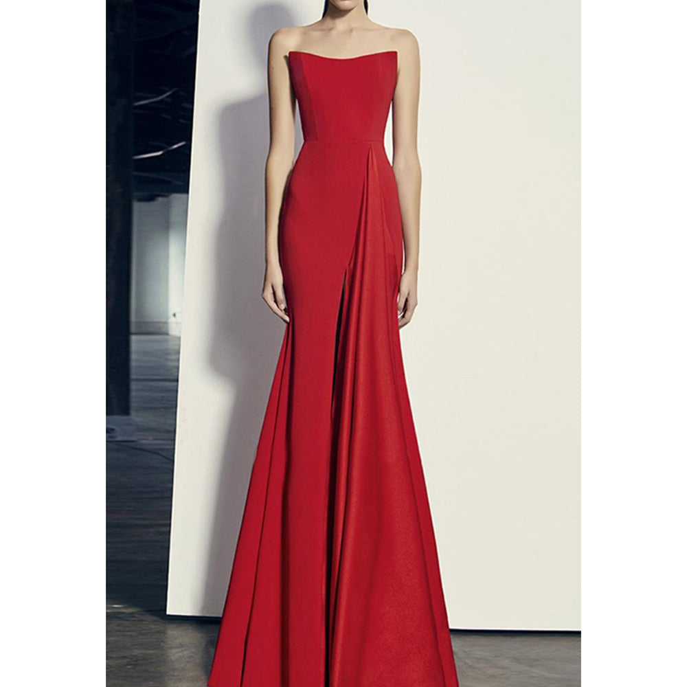 Maxi Tube Evening Dress Gown