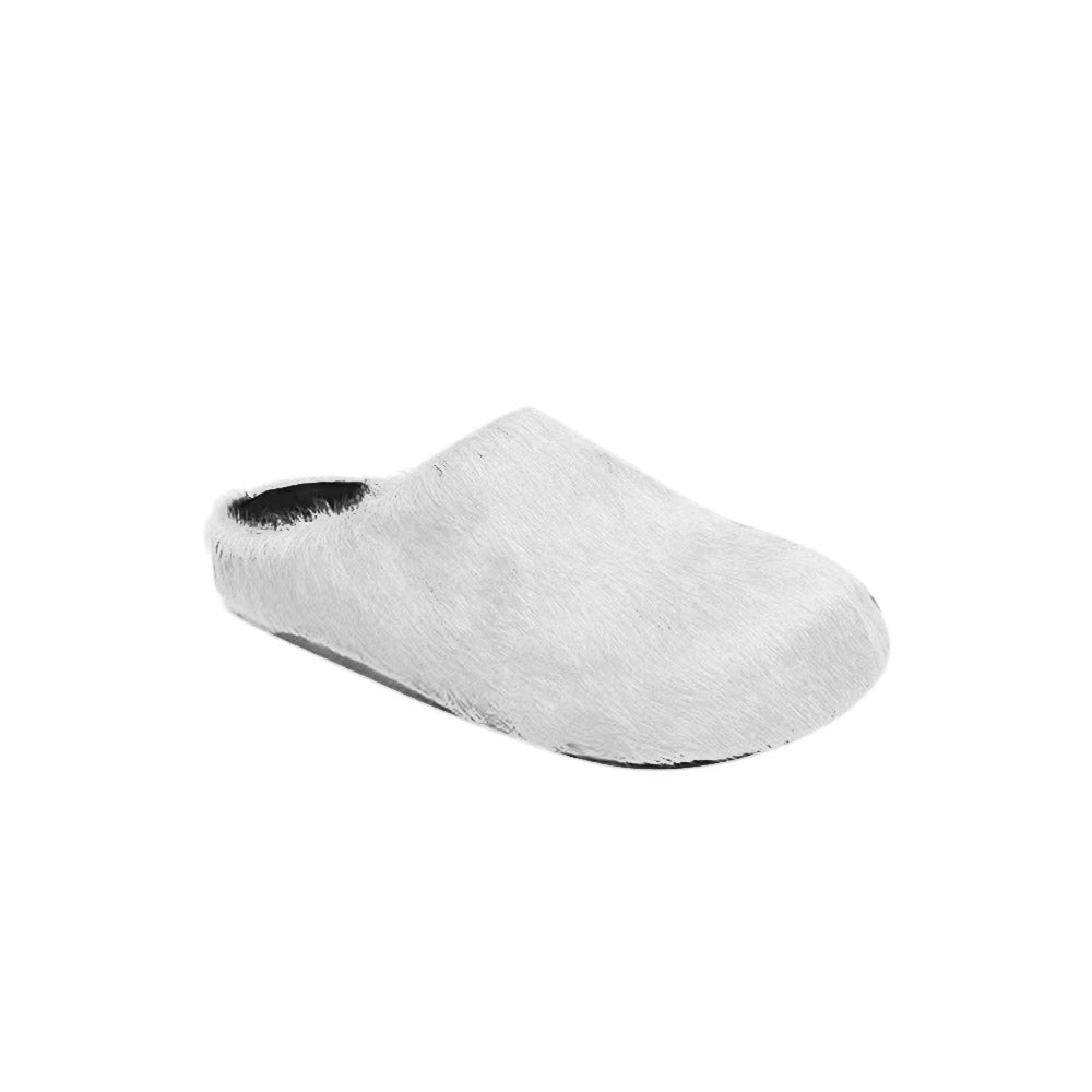 Vegan Fur Slippers Slides
