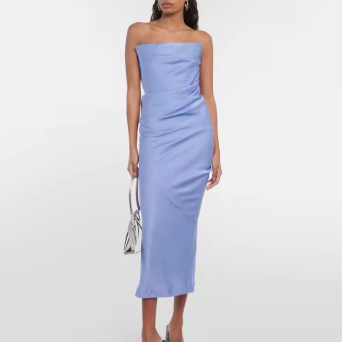 Tube Evening Dress Gown
