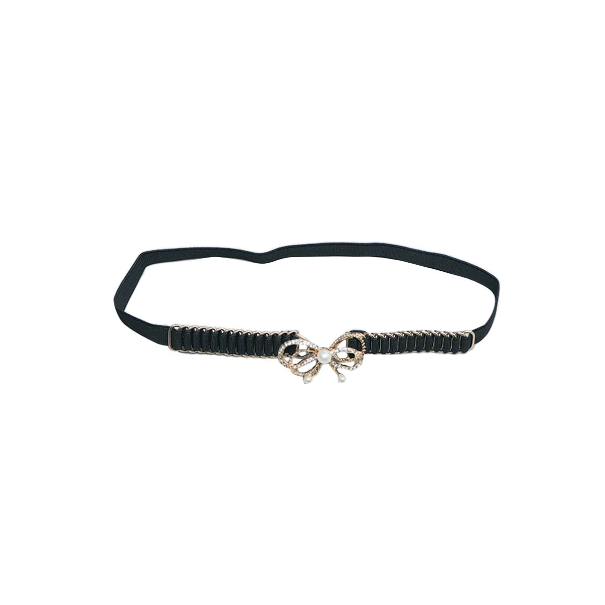 Diamante Bow Girdle Belt