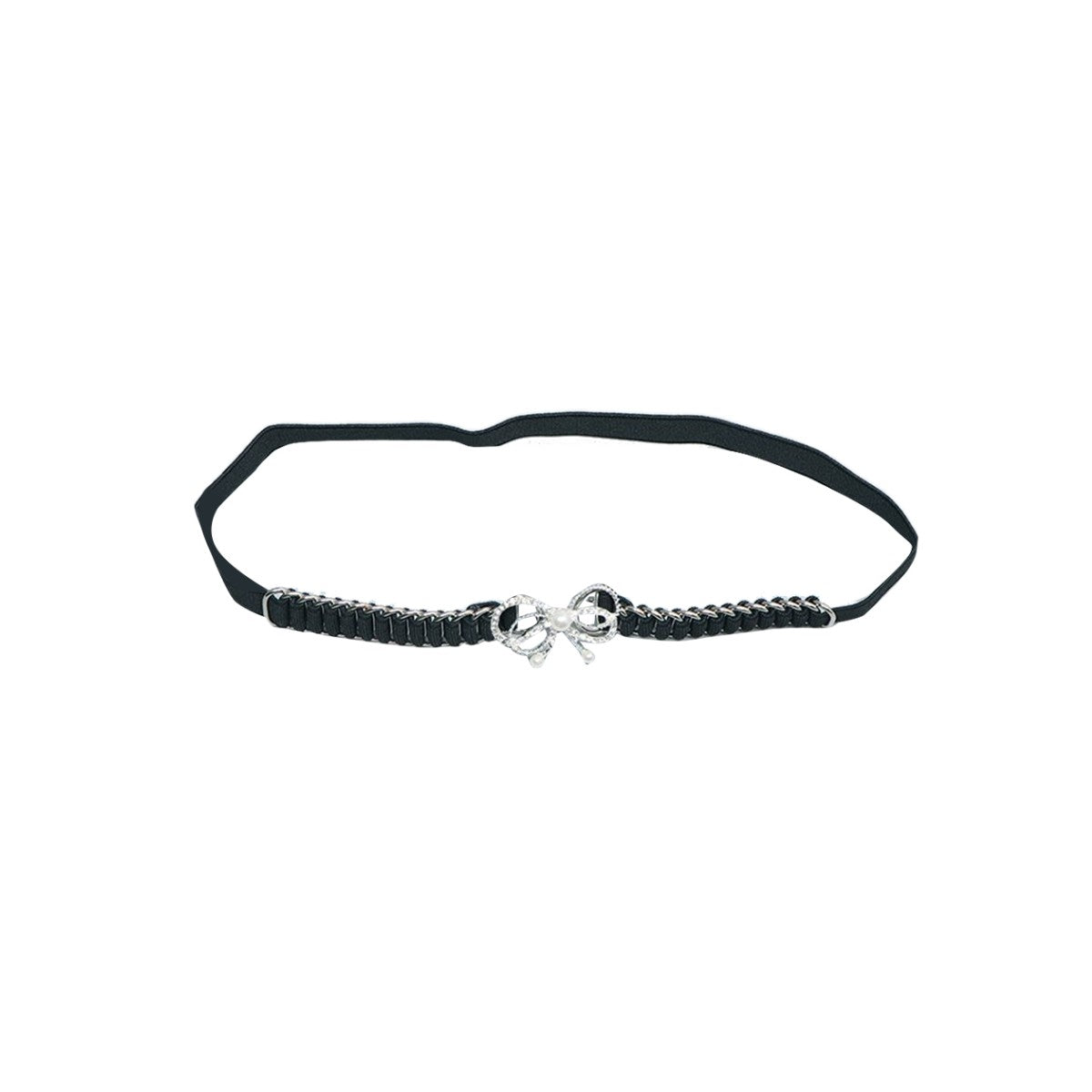 Diamante Bow Girdle Belt