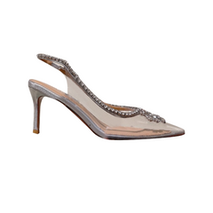 Diamante Mid heel Sandals