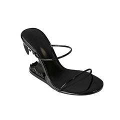Sculptured Wedged Heel Sandals