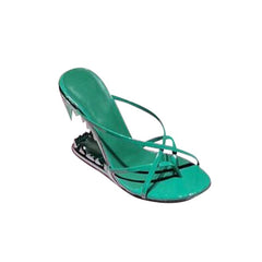 Sculptured Wedged Heel Sandals