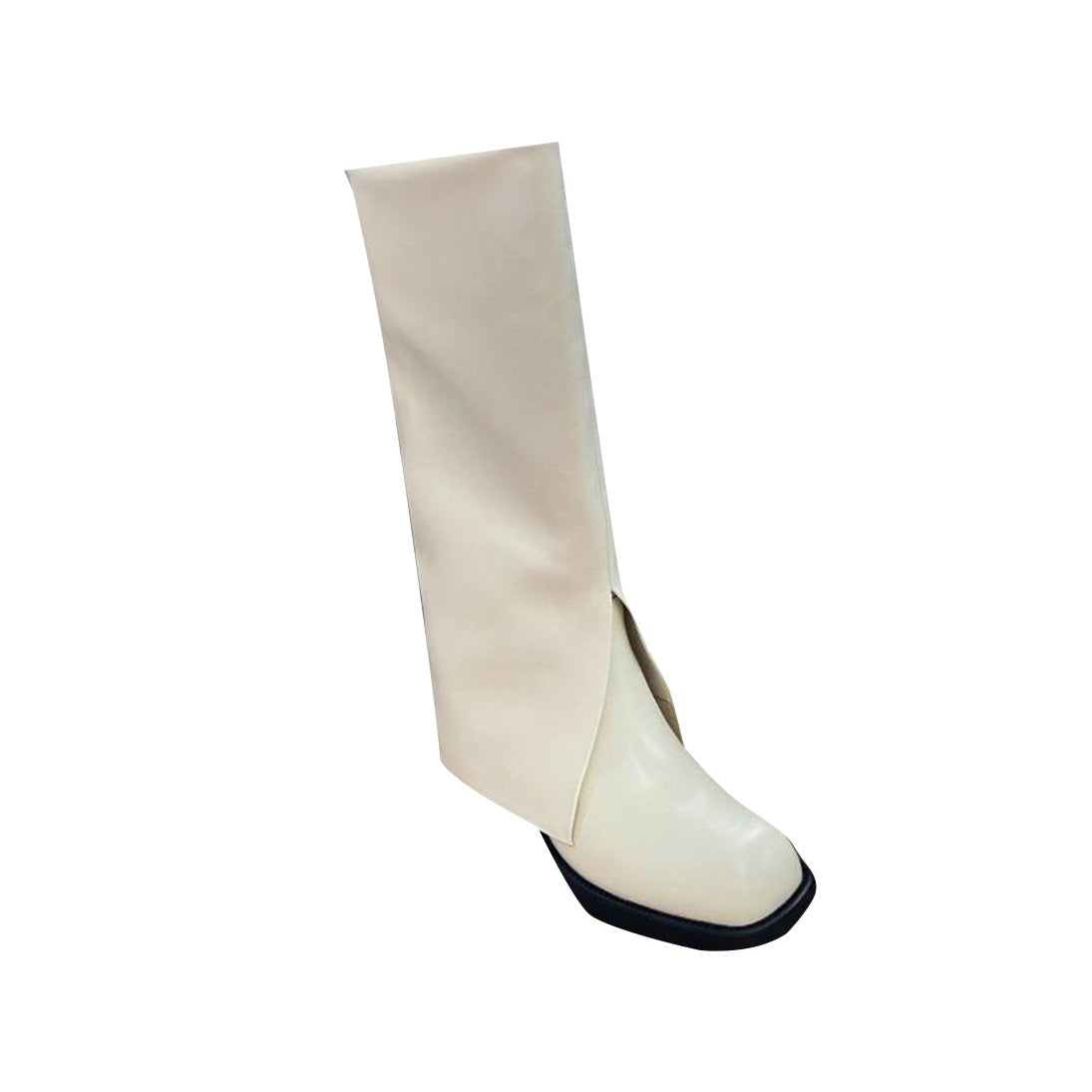 Leather Knee High Boots