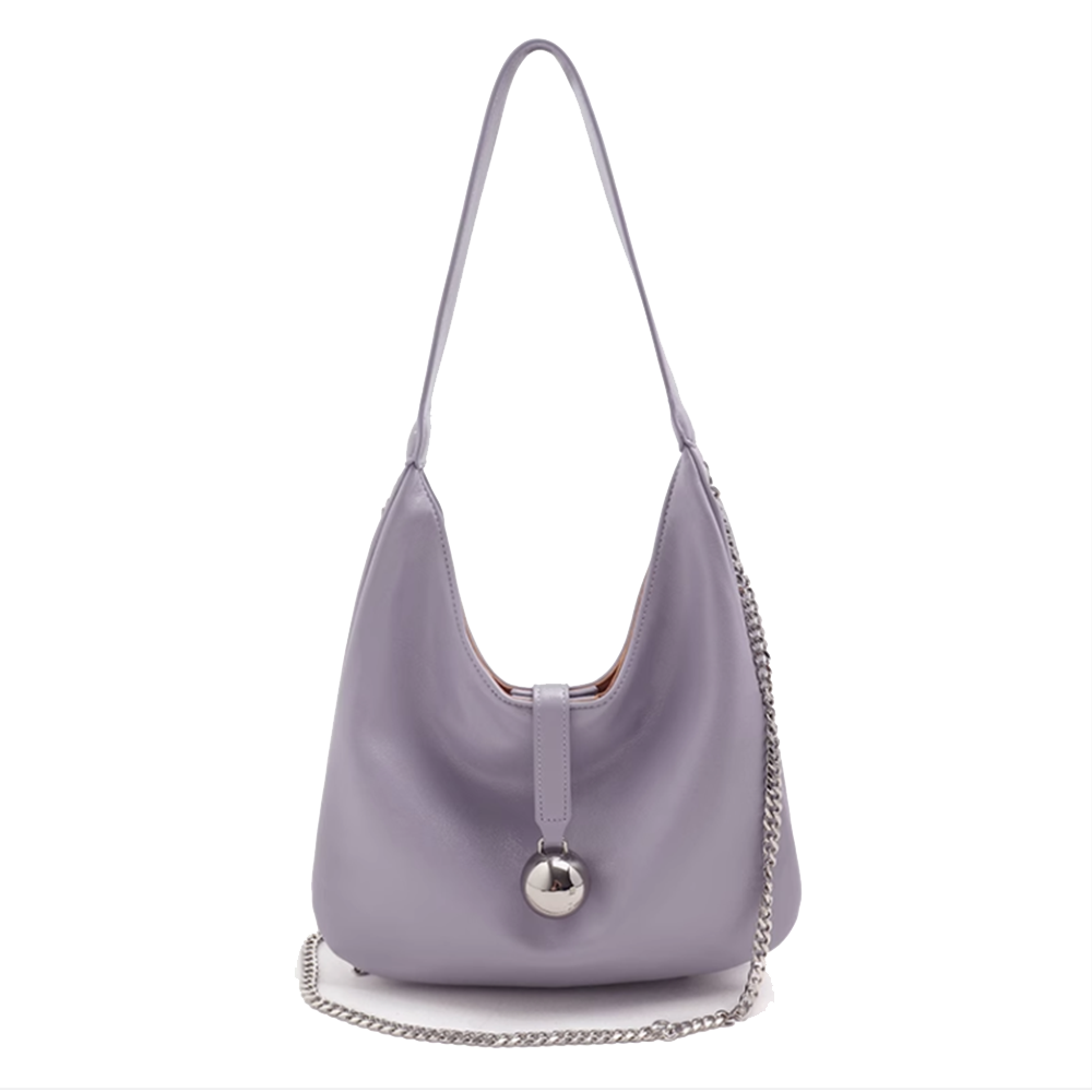 Ball Embellished Cross Body Bag