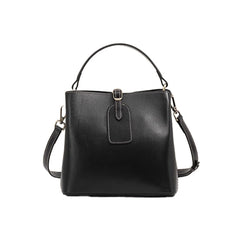 Buckled Bucket Bag