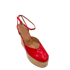 Ankle Strap Platform Wedged Heel Sandals