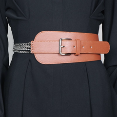 Buckled Chain Girdle Belt