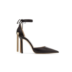 Tassels Lace Up High Heel Sandals
