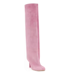 Suede Knee High Boots