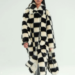 Bi-Color Long Coat