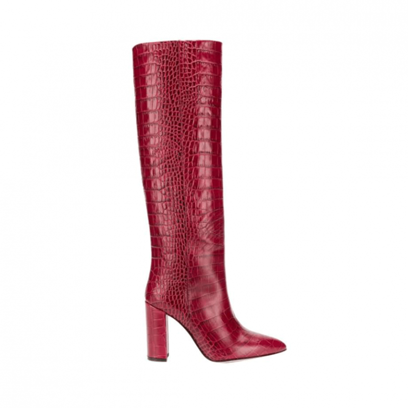 Leather Knee High Boots