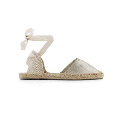 Lace Up Flat Sandals
