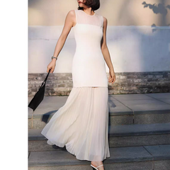 Fold Hem Tank Dress