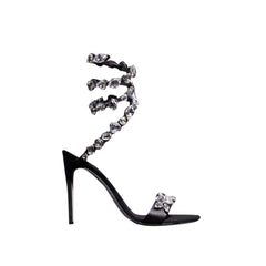 Diamante Wrap High Heel Sandals - 10cm