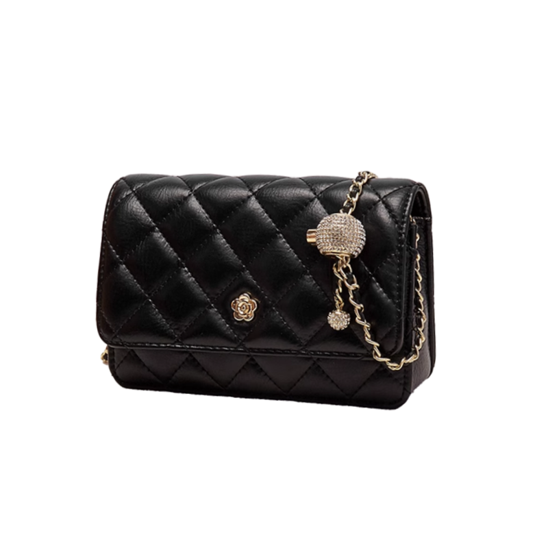 Quilted Leather Cross Body Bag