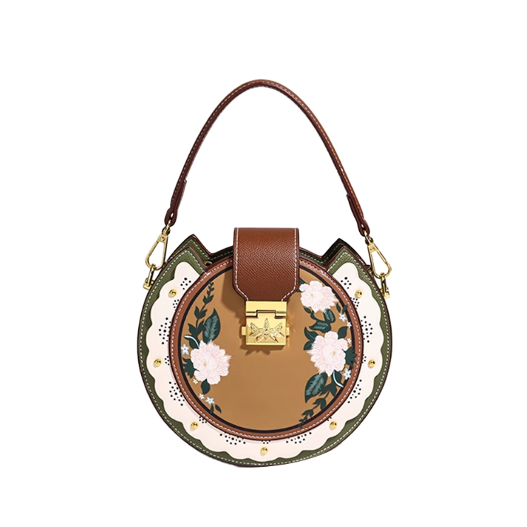 Flower Detailed Tote Bag