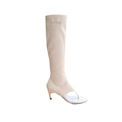 Flip Flop Kitten Heel Summer Boots