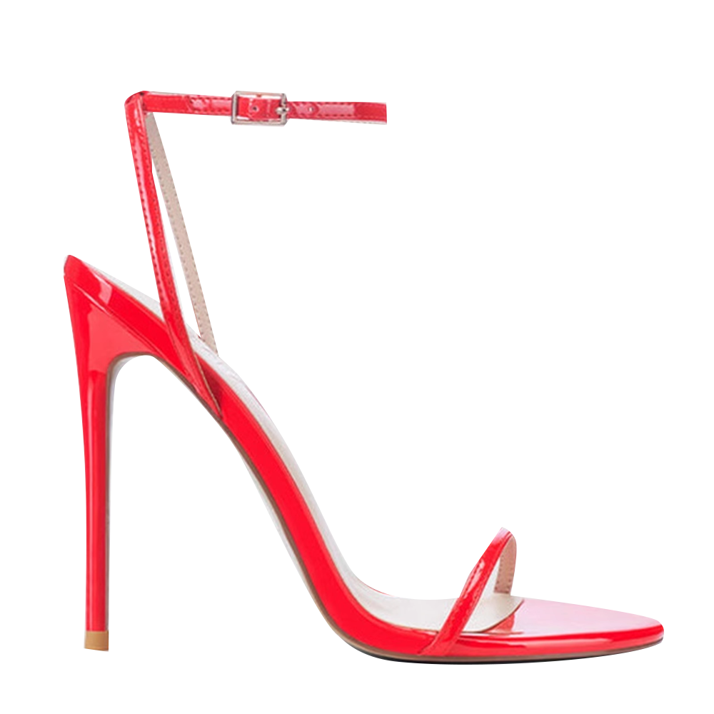 Ankle Strap High Heel Sandals - 12cm