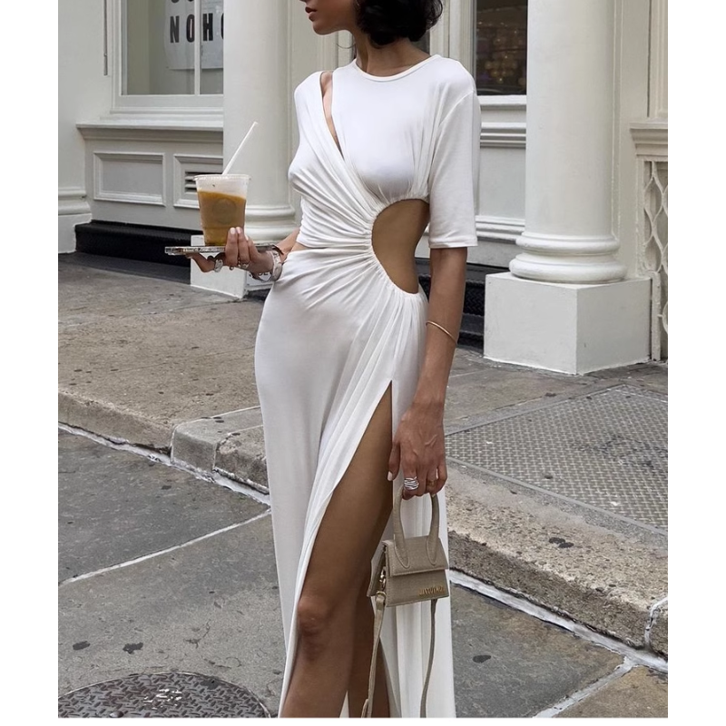 Cut Out Slip Dress
