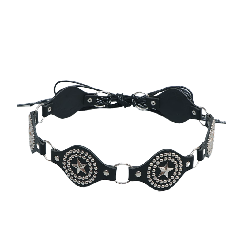 Studded Star Girdle Belt