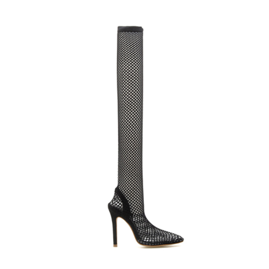 High Heel Over The Knee Summer Boots