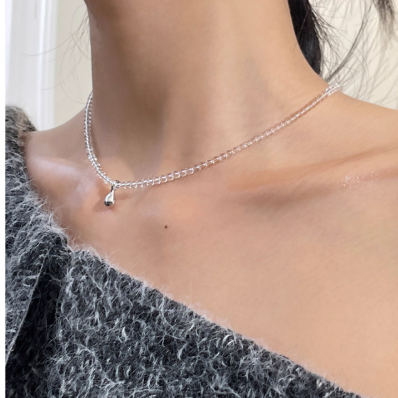 Drop Pearl Necklace