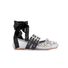 Studded Ballet Shoes