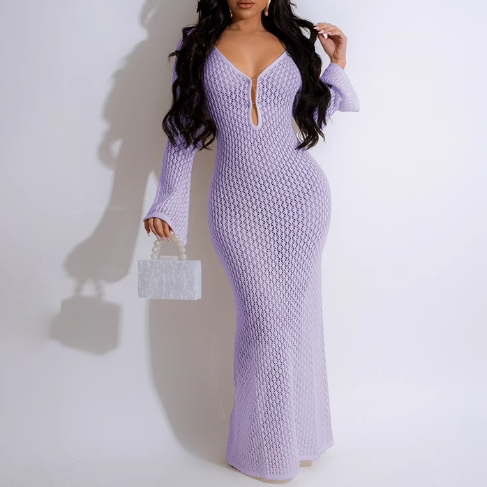 Cut Out Maxi Dress