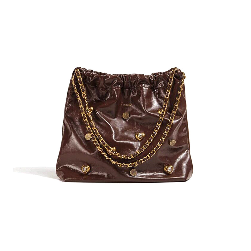 Diamante And Studded Cross Body Bag