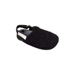 Fur Flat Sandals