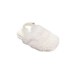 Fur Flat Sandals