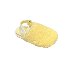 Fur Flat Sandals