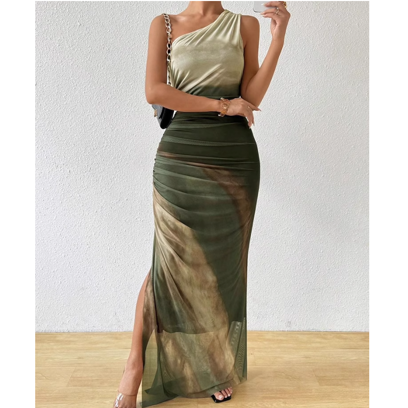 Tie-Dye Slip Dress