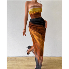 Tie-Dye Slip Dress