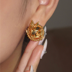 Butterfly Ear Studs Earrings - Pair