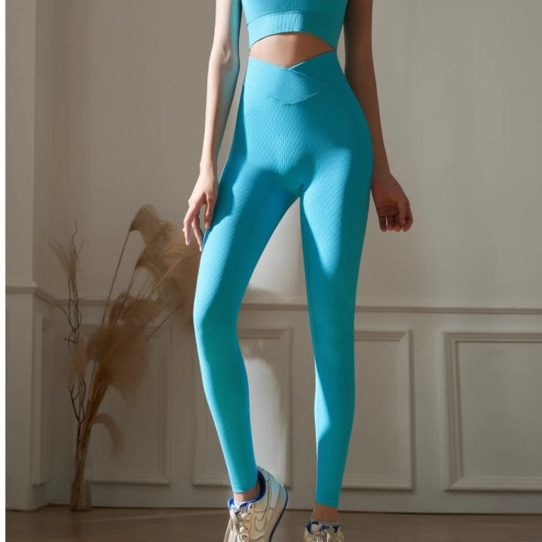 Yoga Pilates Dri-Fit Fitted Stretch Leggings