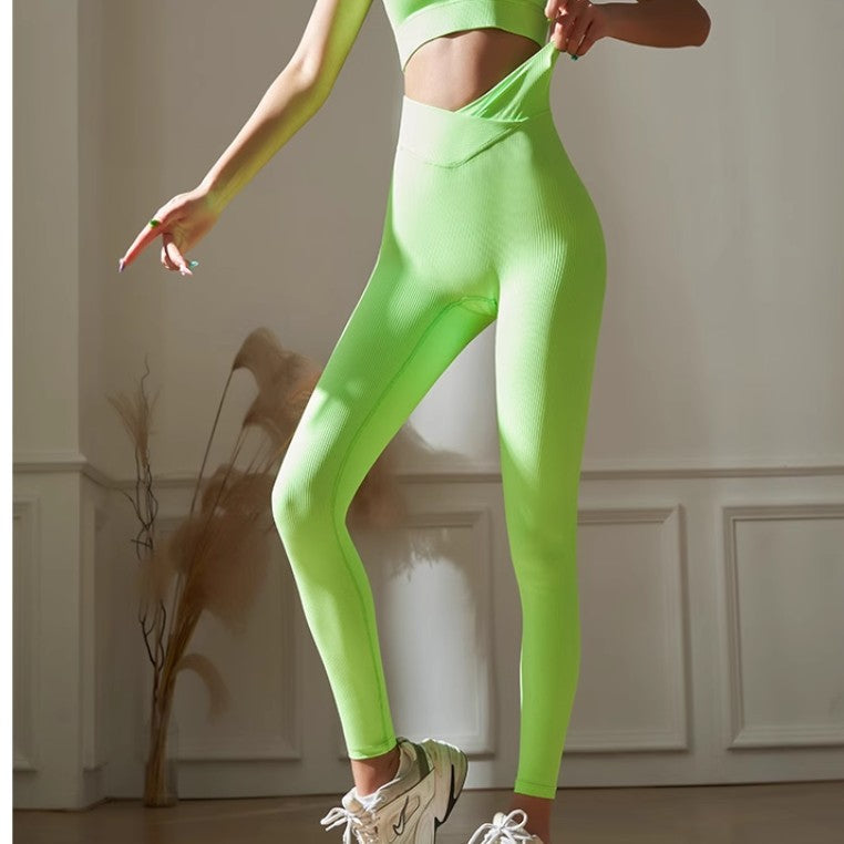 Yoga Pilates Dri-Fit Fitted Stretch Leggings