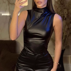 Leather Tank Top