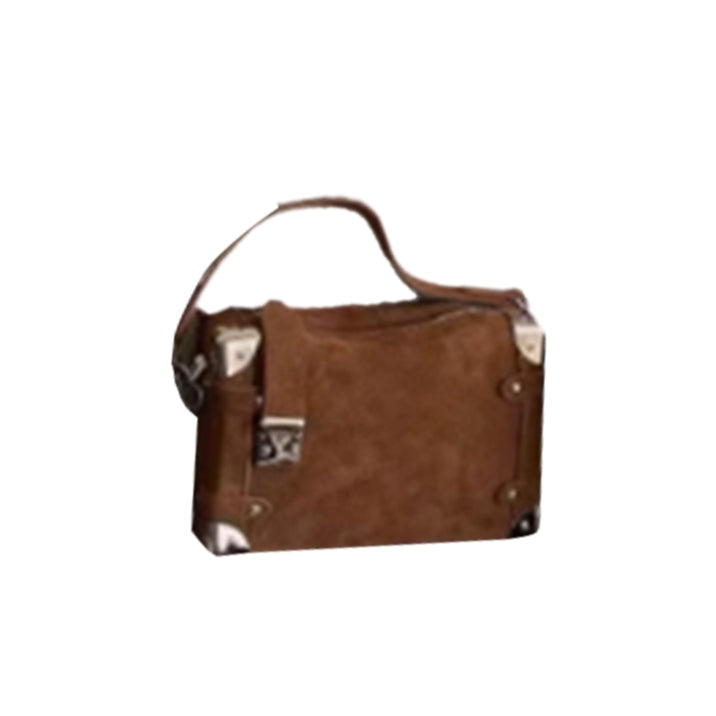 Metal-Plated Cross Body Bag