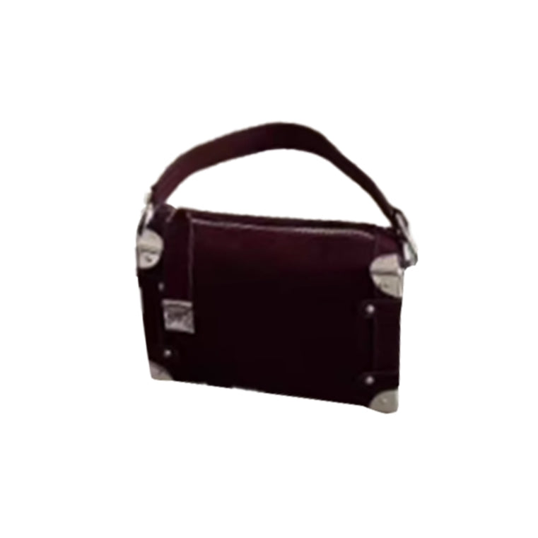 Metal-Plated Cross Body Bag