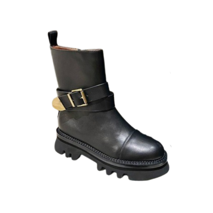 Buckled Ankle Boots