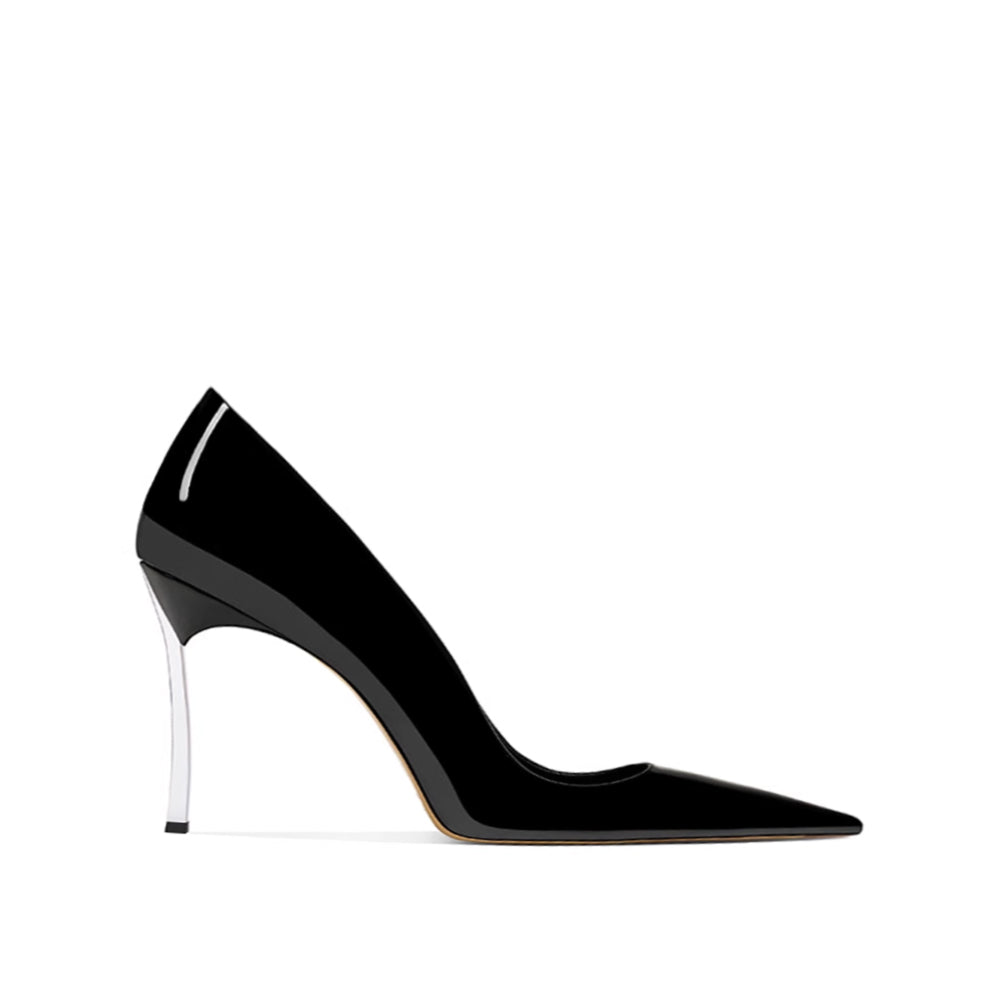 Stiletto Mid Heel Pumps - 6cm