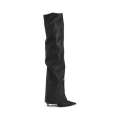 Leather Over The Knee Boots