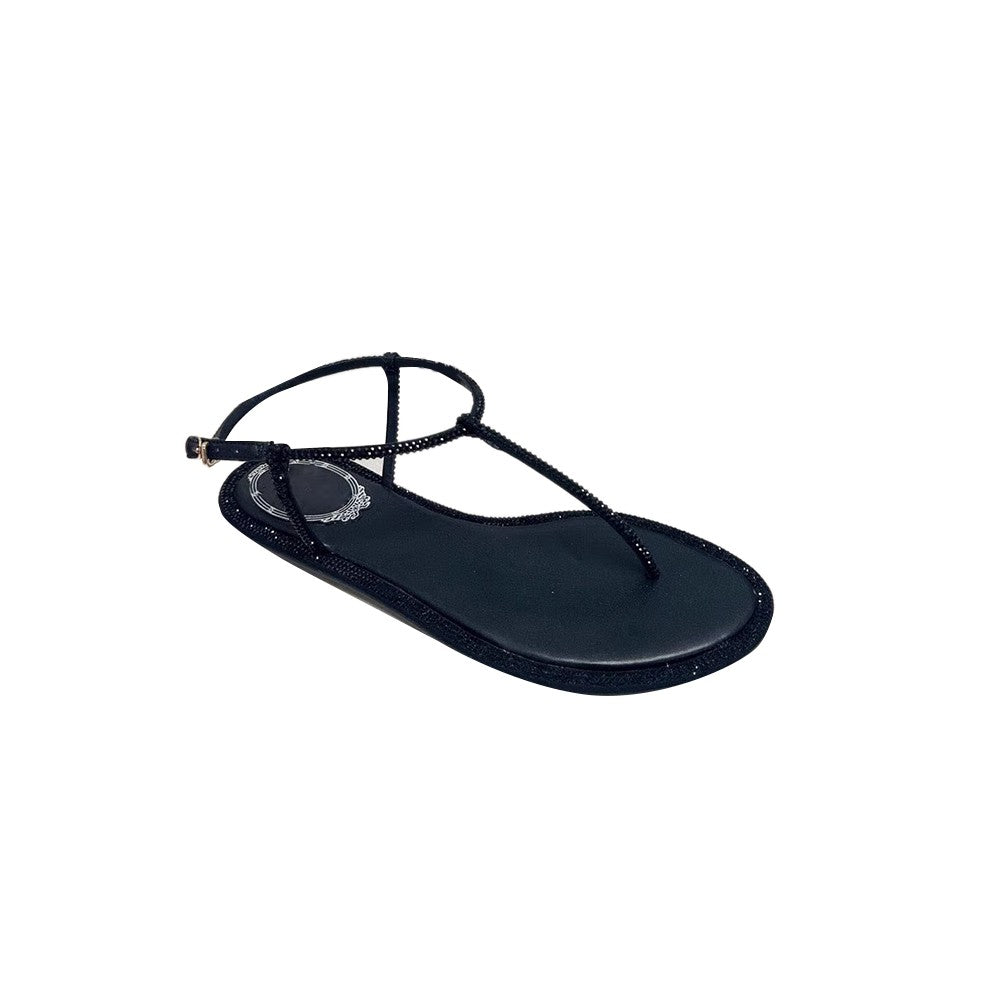 Diamante Flat Sandals