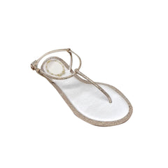 Diamante Flat Sandals