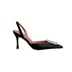 Diamante Buckled High Heel Sandals - 9cm
