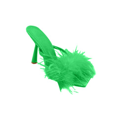 Fur Mules Sandals