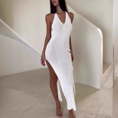 V Neck Slip Dress